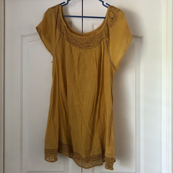 mustard beach cover up